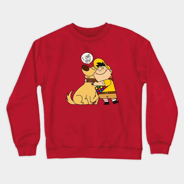 SQUIRREL Crewneck Sweatshirt by AngelicaRaquid